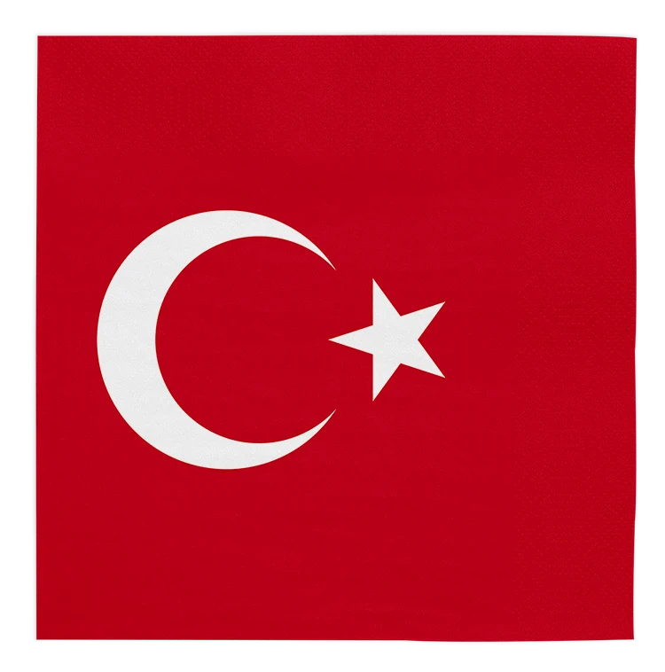 Turkije servetten - 20 stuks