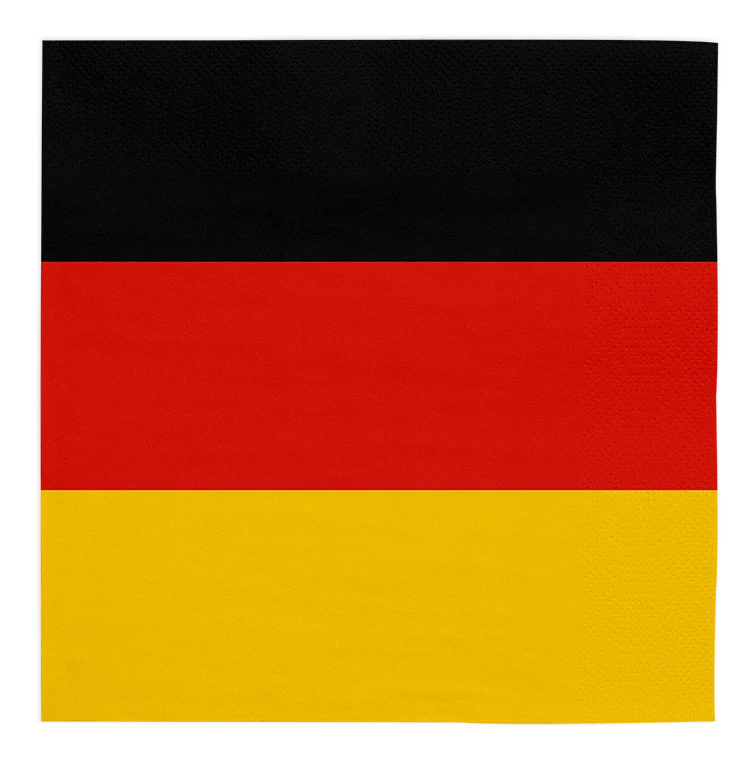 Duitsland servetten - 20 stuks