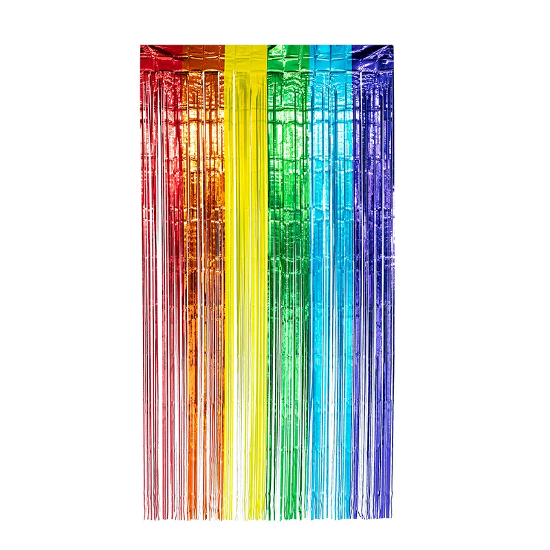Foliegordijn - 200 x 100 cm - Regenboog
