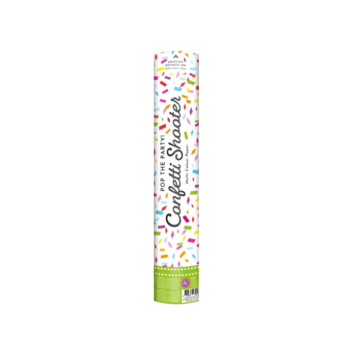 Confetti shooter - 40 cm - multicolor papier