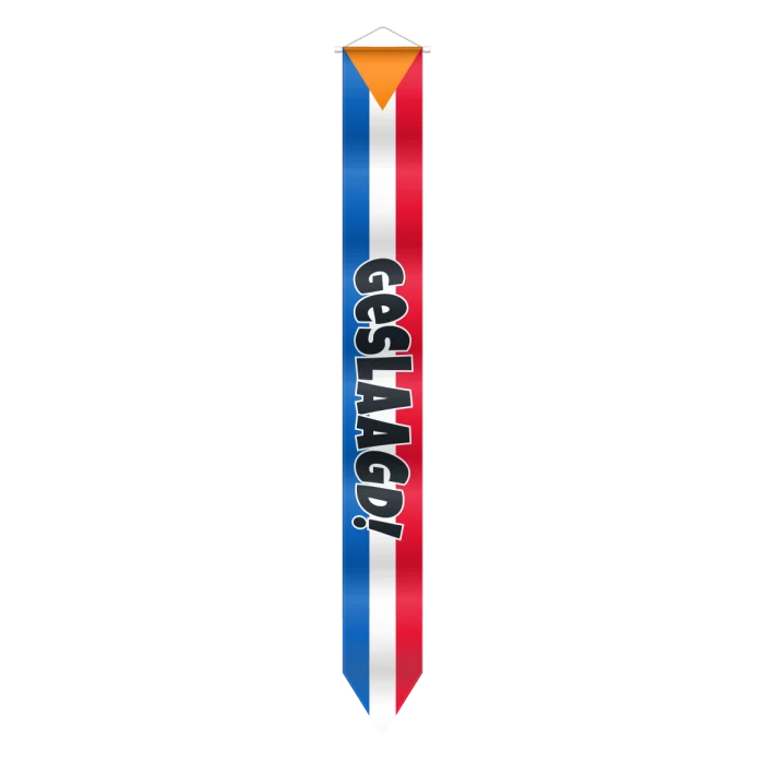 Wimpel geslaagd - 155 cm