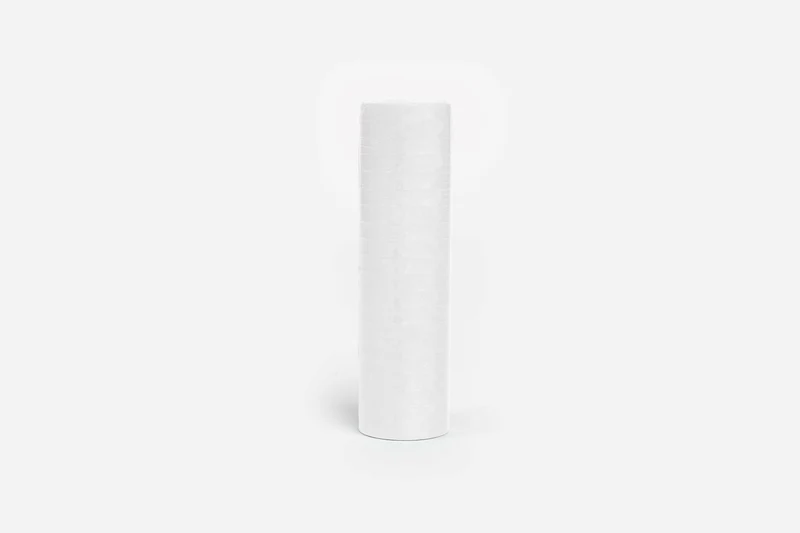 Rol papieren serpentines - 4 meter - wit