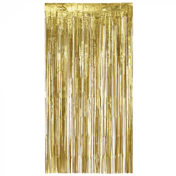 Foliegordijn - 200 x 100 cm - goud