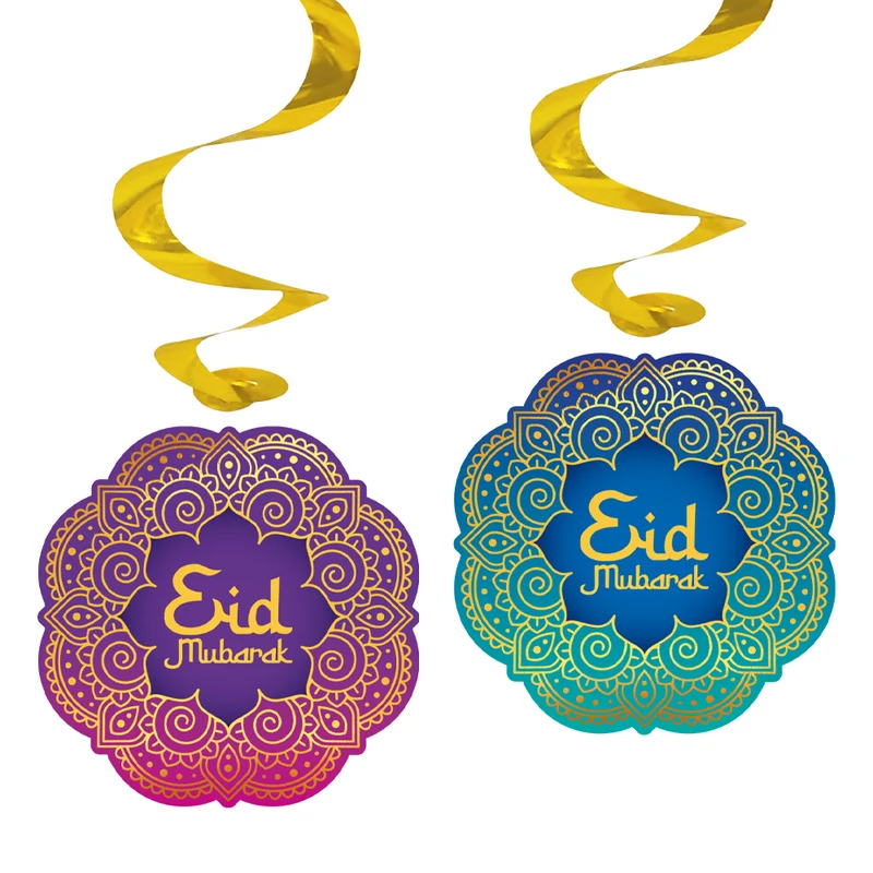Swirl slingers - 4 stuks - Eid Mubarak