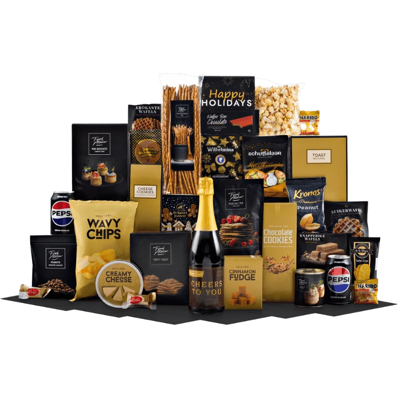 Cheers to You Bubbels & Bakbox Kerstpakket Compleet