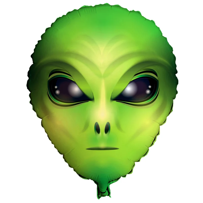 Alien Folieballon - 45 x 50 cm