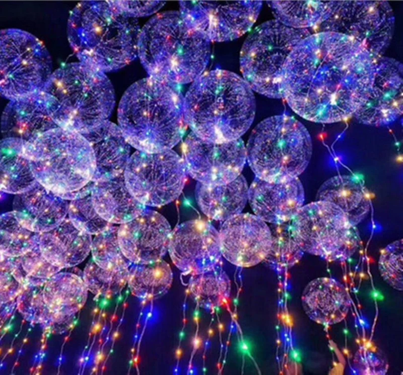 Lichtslinger led voor ballonnen 5 meter multicolor