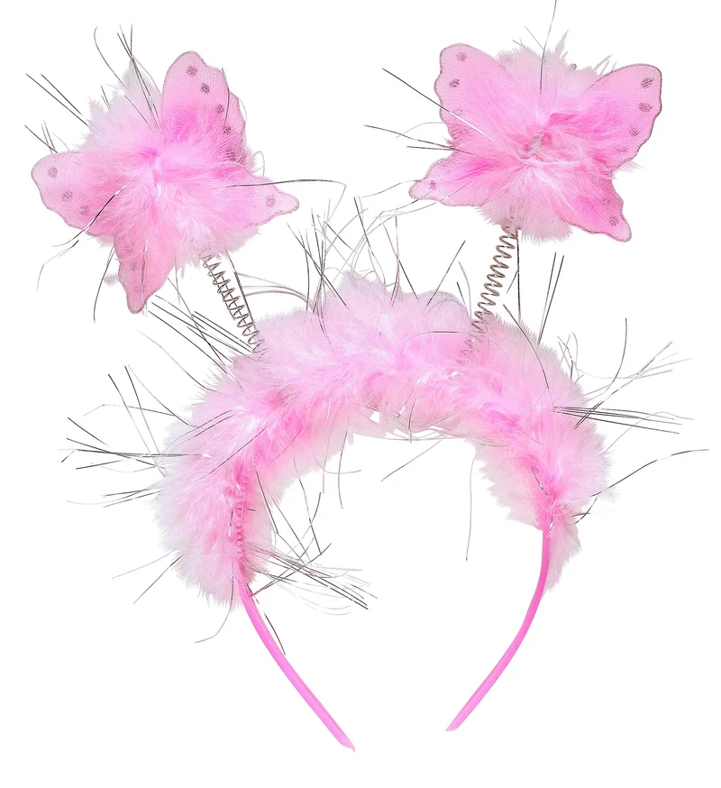 Vlinder diadeem roze