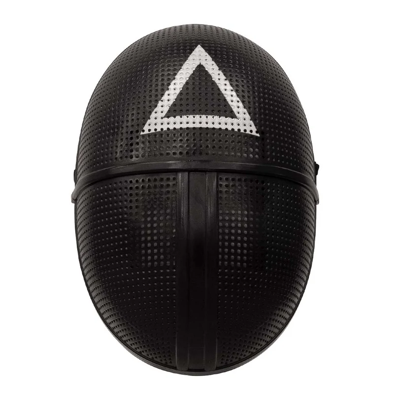 Masker Squid Game driehoek zwart