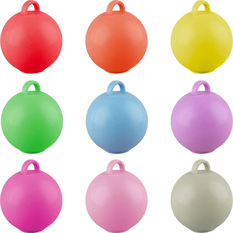 Ballongewicht rond in 9 kleuren voor heliumballonnen