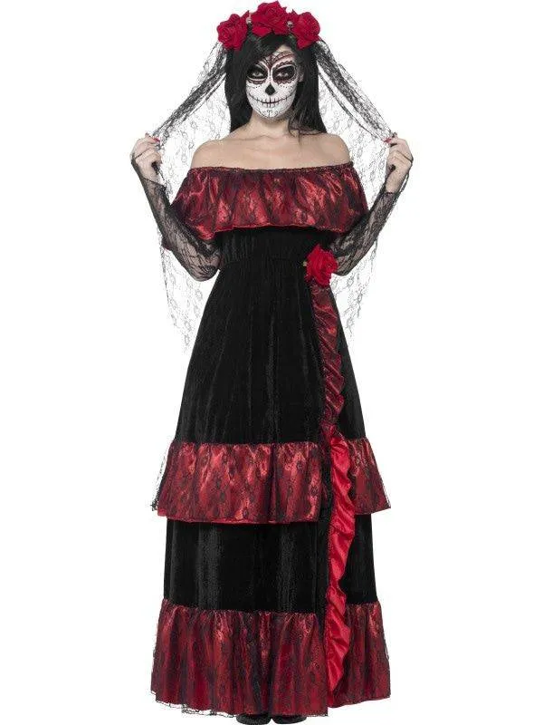 Day Of The Dead Bruid Vrouw Kostuum