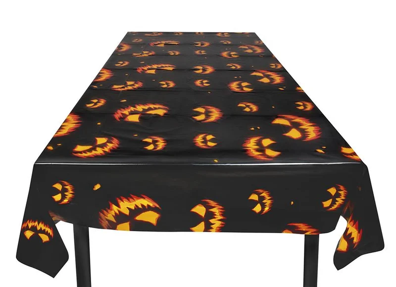 Tafelkleed Creepy Pompoen 120 x 180 cm