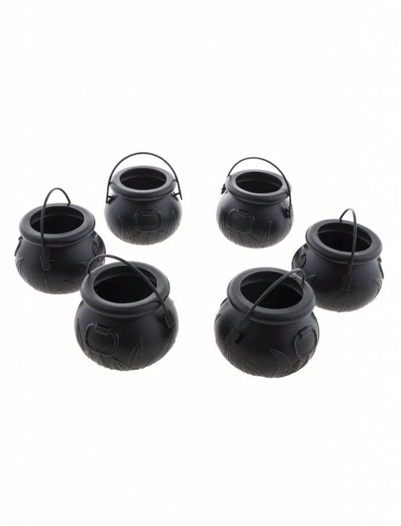 6 heksenketels 6cm