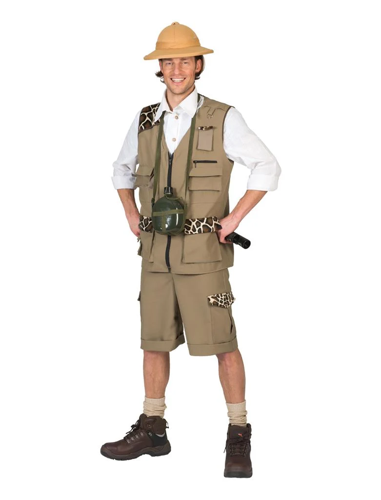 Safari kostuum man