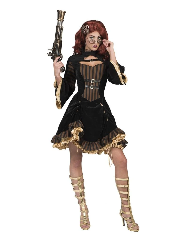 Steampunk jurk Sally