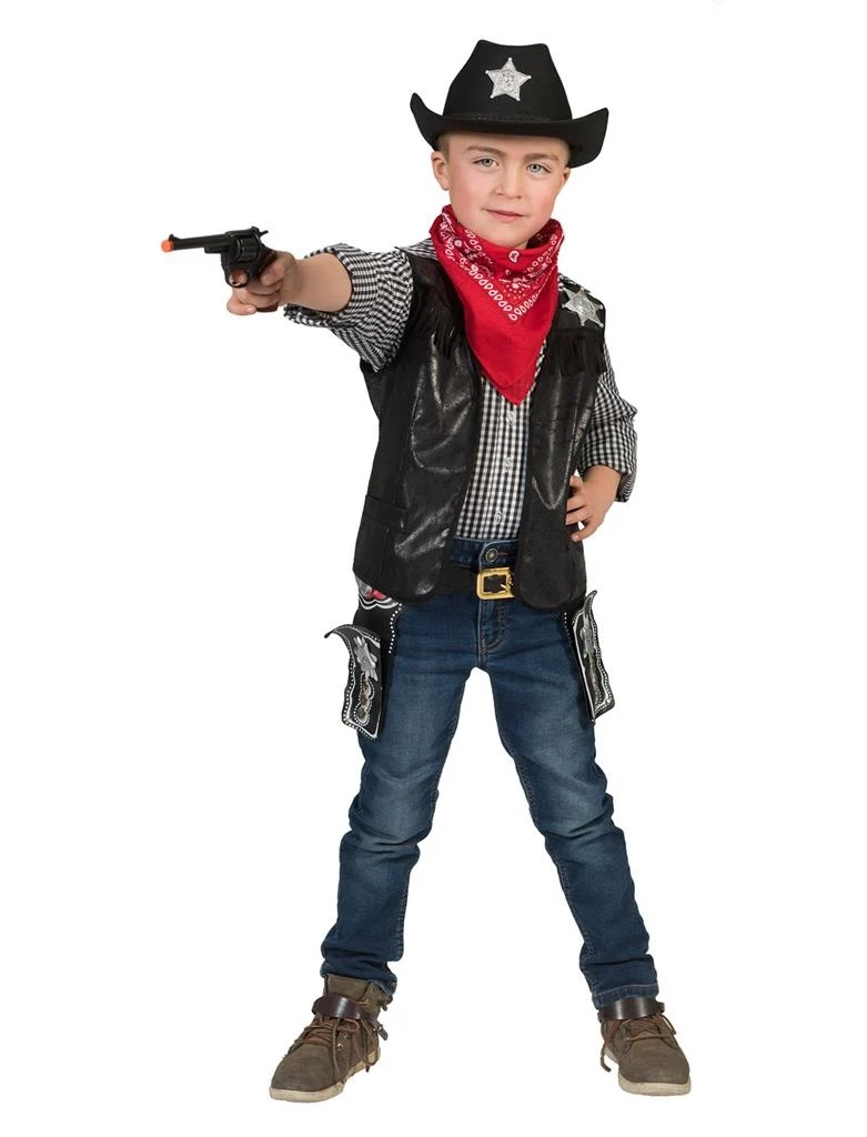 Cowboy vestje voor jongens