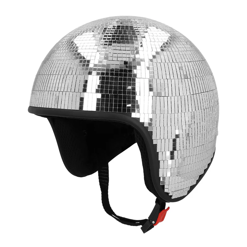 Helm Disco glitter spiegels