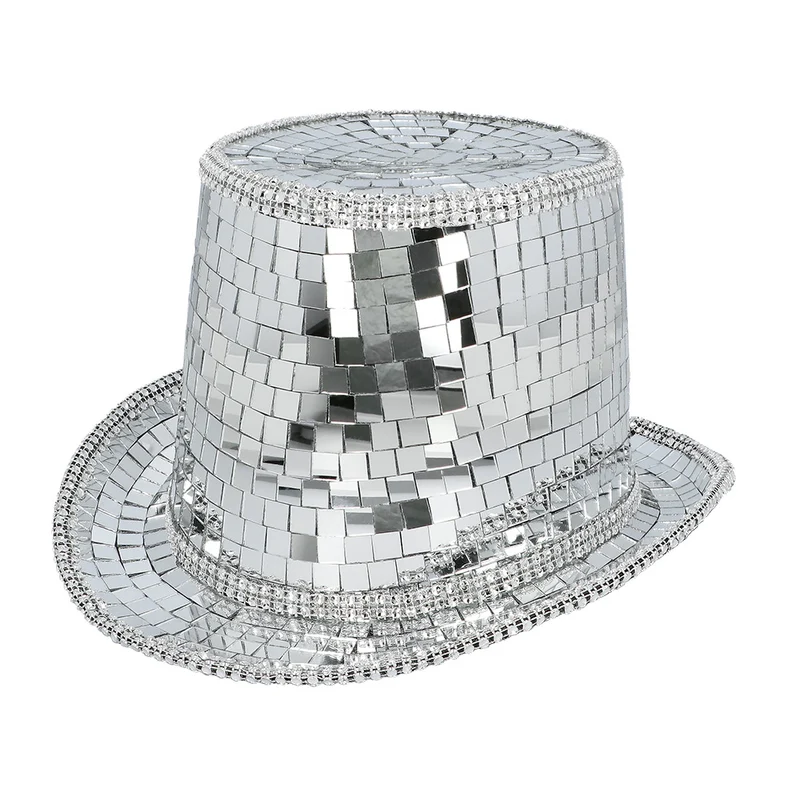 Hoge hoed disco spiegels