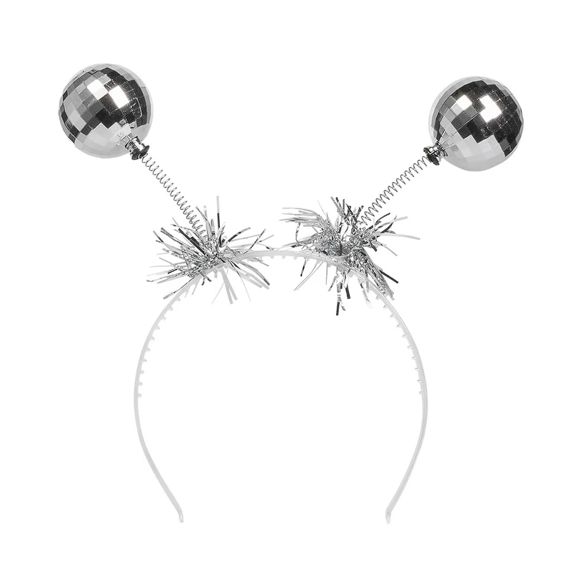 Diadeem Discoballen zilver