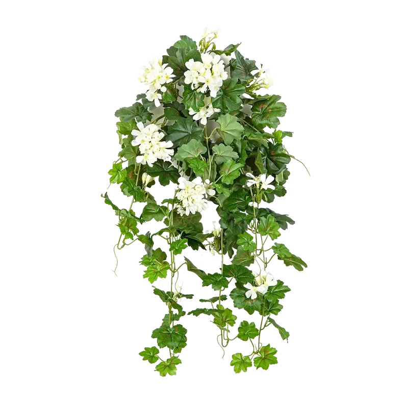 Kunst hangende geranium - Ali | 72 cm