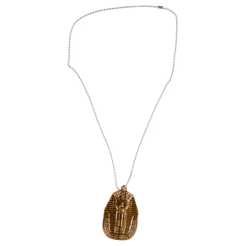 Ketting farao brons met hanger van koningsmasker