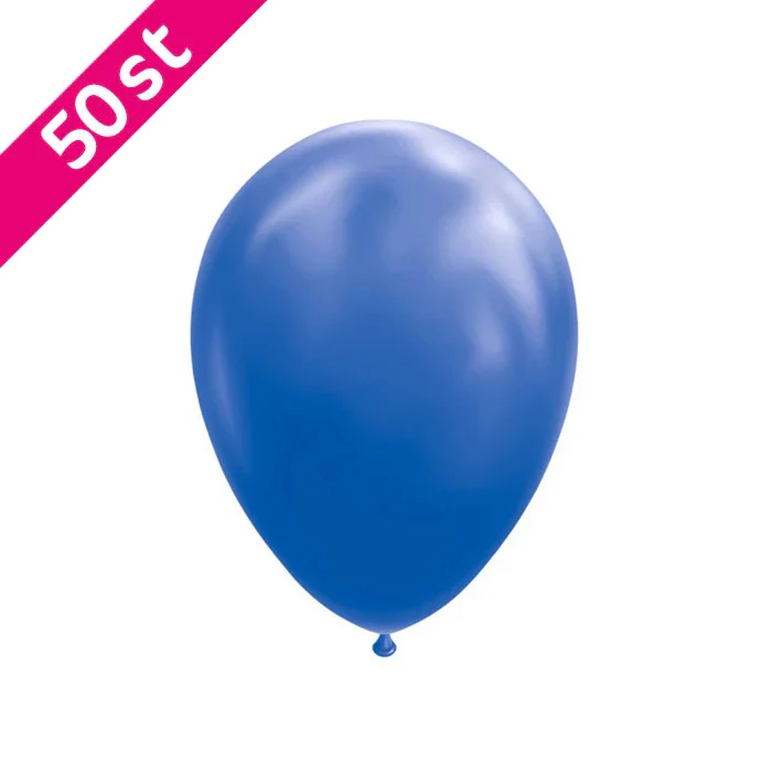 Ballonnen - 50 stuks - 30 cm - donker blauw