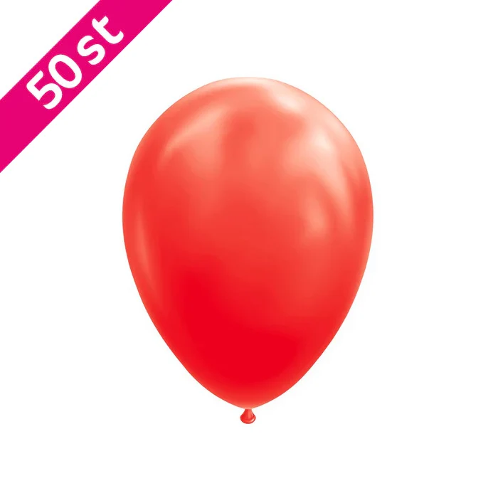 Ballonnen - 50 stuks - 30 cm - rood