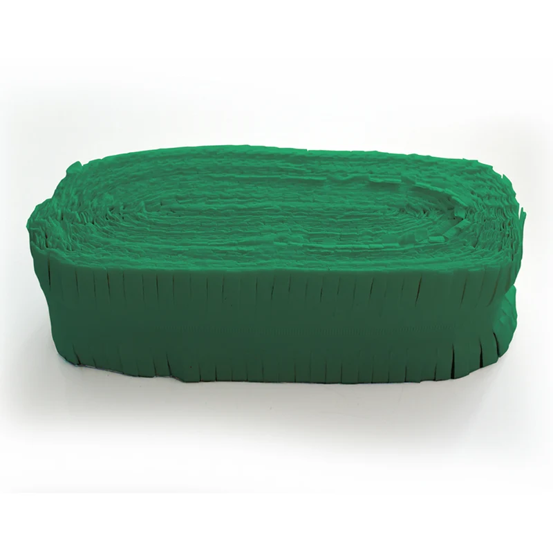 Crêpeslinger - 24 meter - groen - Brandvertragend