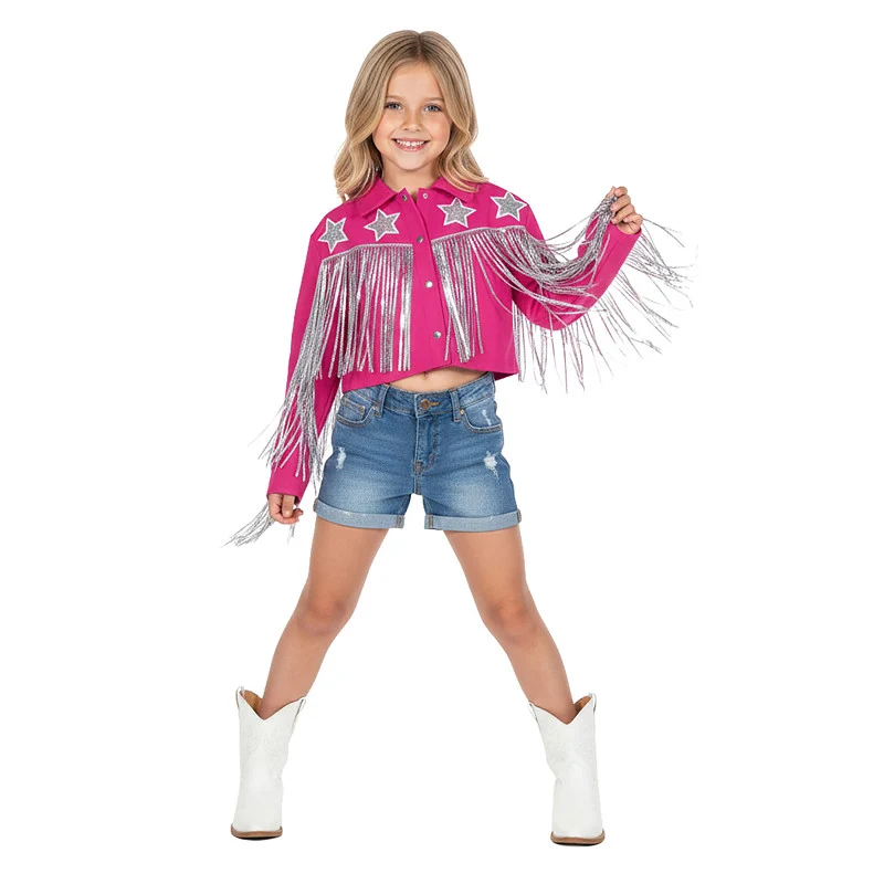 Western Franje Jasje Roze met Sterren Premium