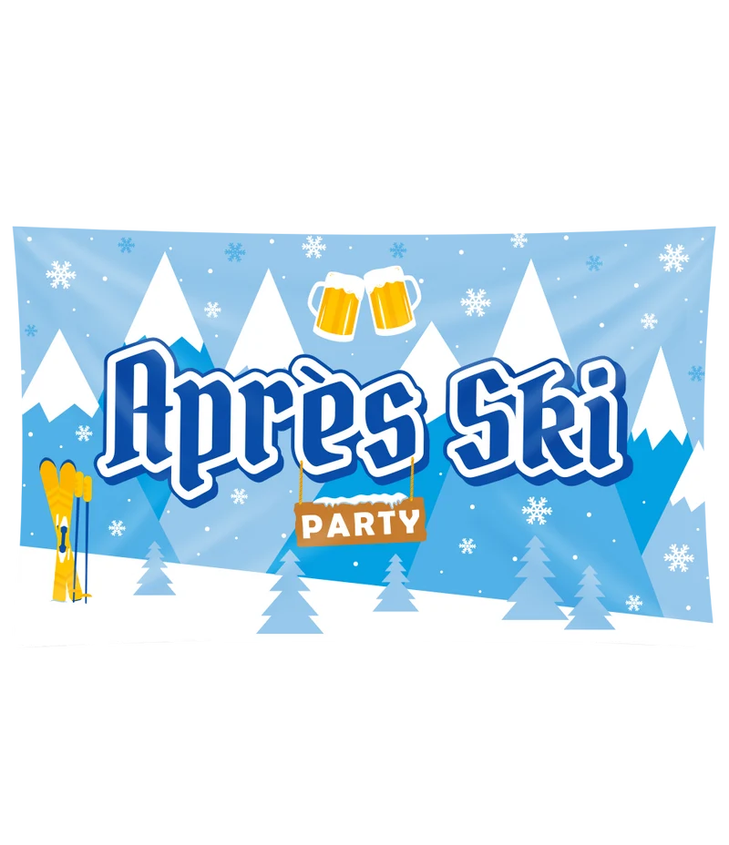 Vlag Après Ski - 150 x 90 cm
