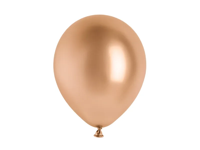 Ballonnen Shiny Luxe Rose Goud (10st)