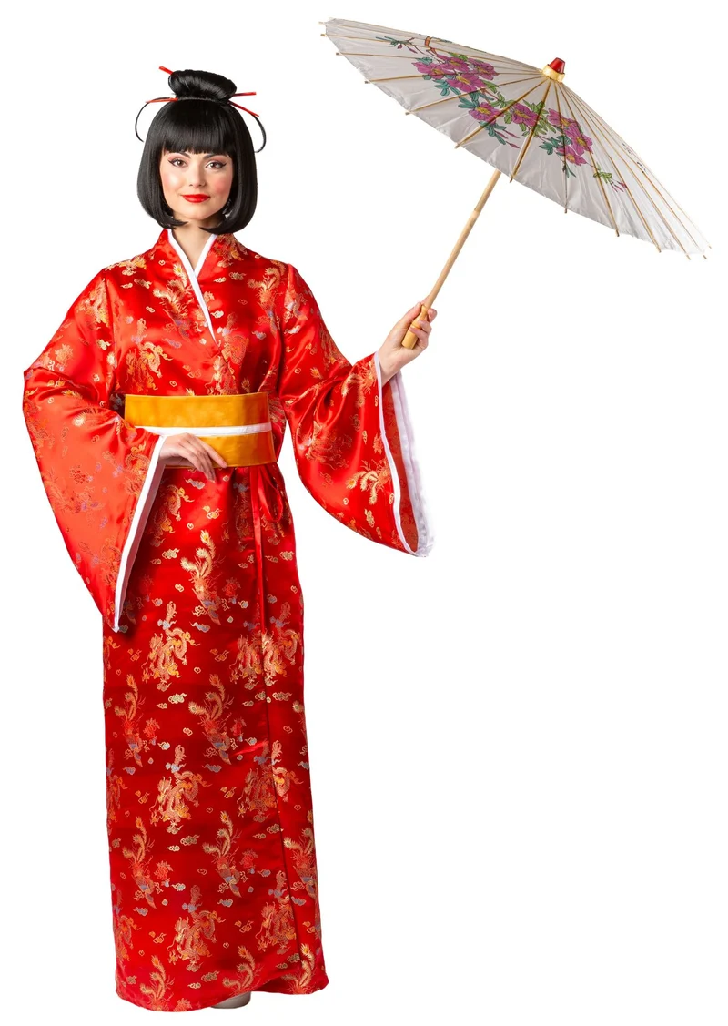Kimono Draak van het Oosten Rood