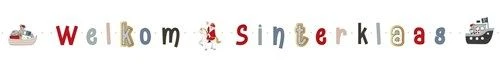 Sint & Co "Welkom Sinterklaas" letterslinger