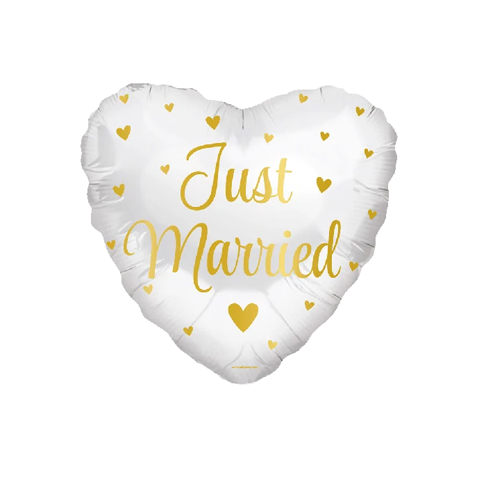 Just Married folieballon - 45 cm