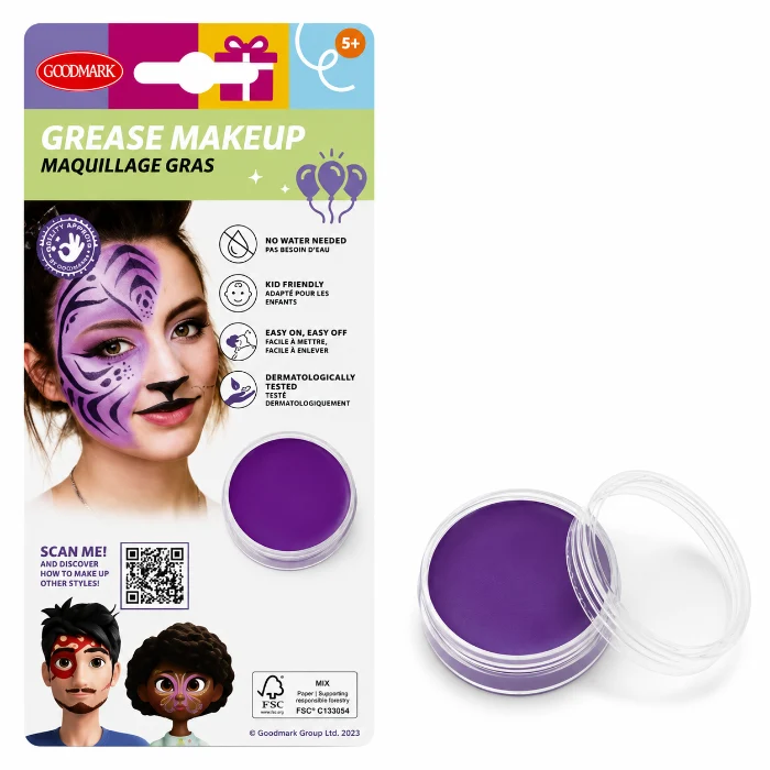 Make-up paars oliebasis 14 gram