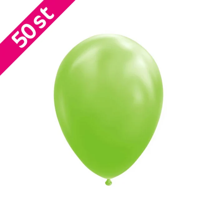 Ballonnen - 50 stuks - 30 cm - licht groen