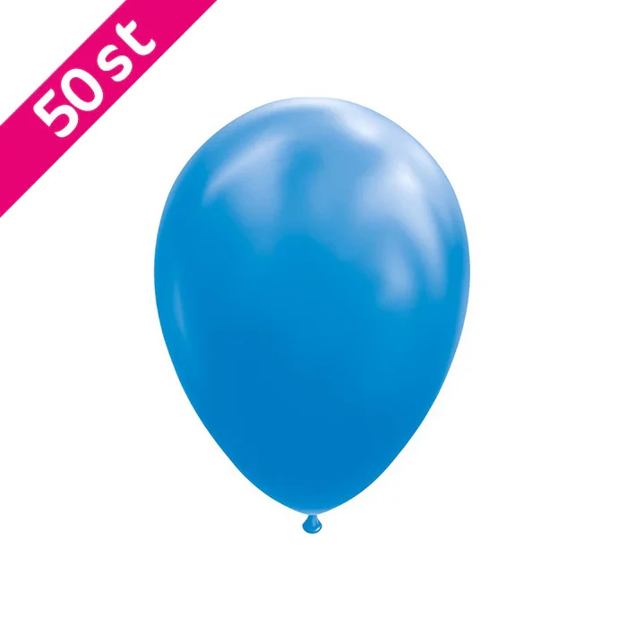 Ballonnen - 50 stuks - 30 cm - blauw