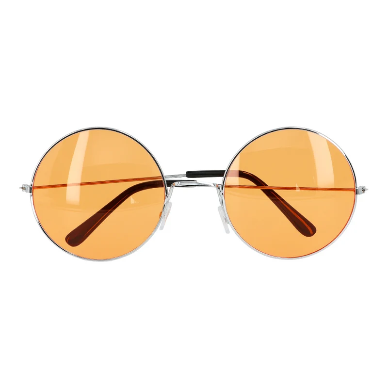 Partybril Hippie XL oranje