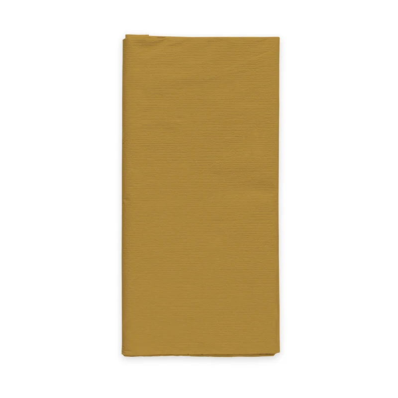 Papieren tafelkleed FSC - 120 x 180 cm - goud