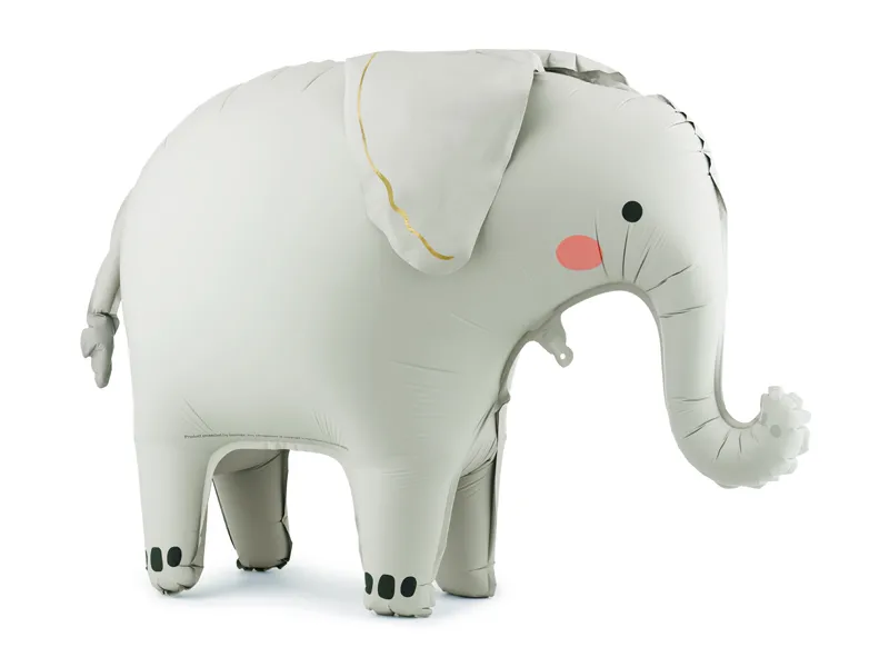 Folieballon Olifant Staand (91x61cm)