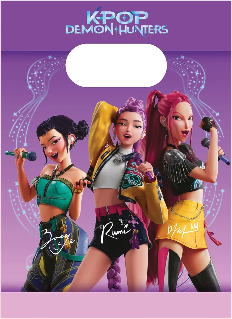 Uitdeelzakjes K-Pop Demon Hunters (4st)