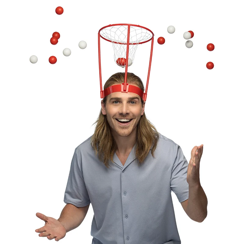 Partyspel Head basket shot