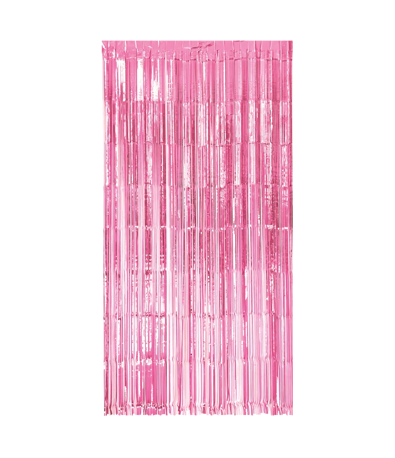 Foliegordijn - 200 x 100 cm - roze