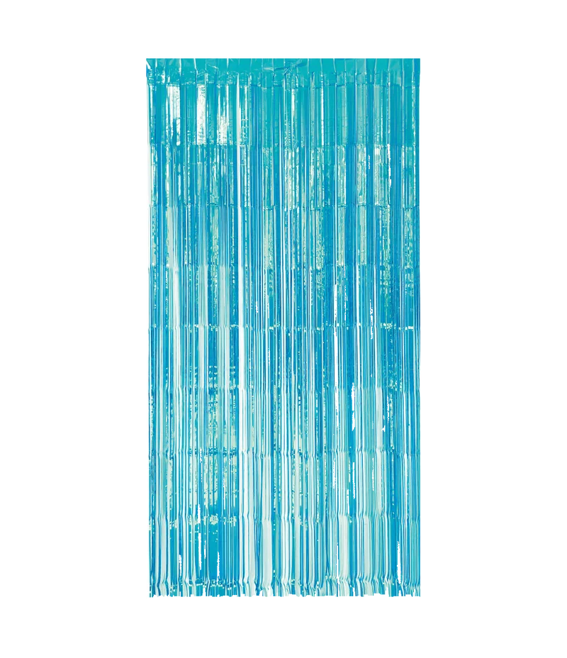 Foliegordijn - 200 x 100 cm - licht blauw