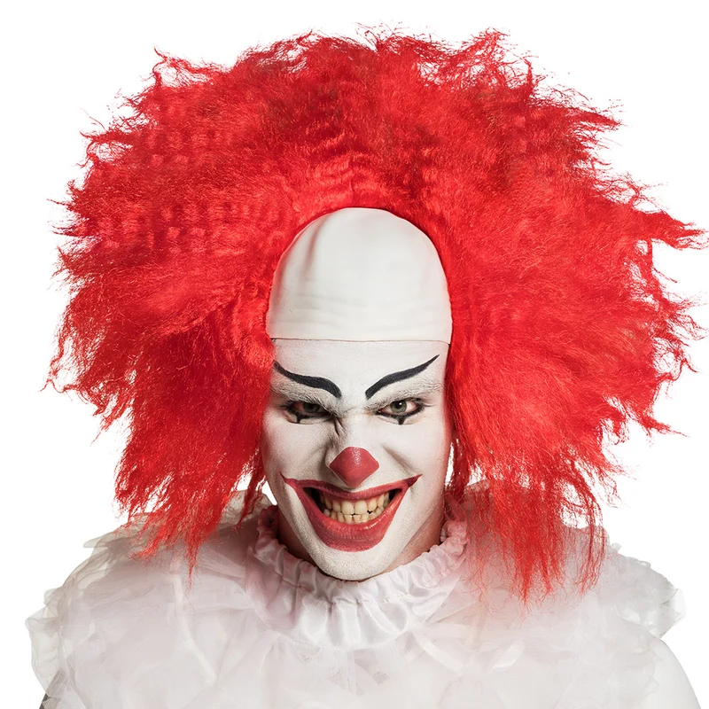 Halloween Pruik Horror clown