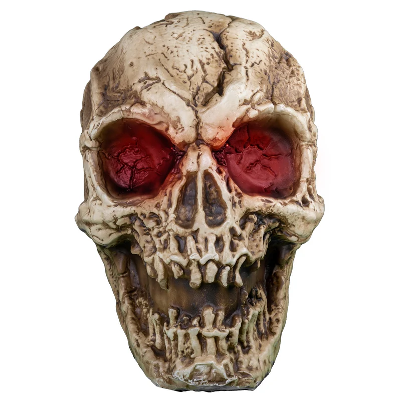Groot skeletten schedel pvc Halloween decoratie 96 cm