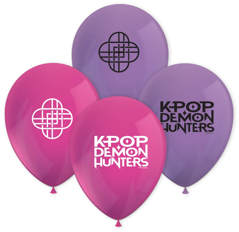 Ballonnen K-pop Demon Hunters (8st)