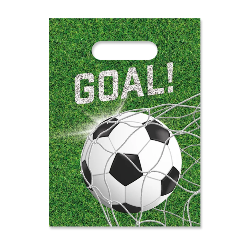 Uitdeelzakjes Voetbal Goal (6st)