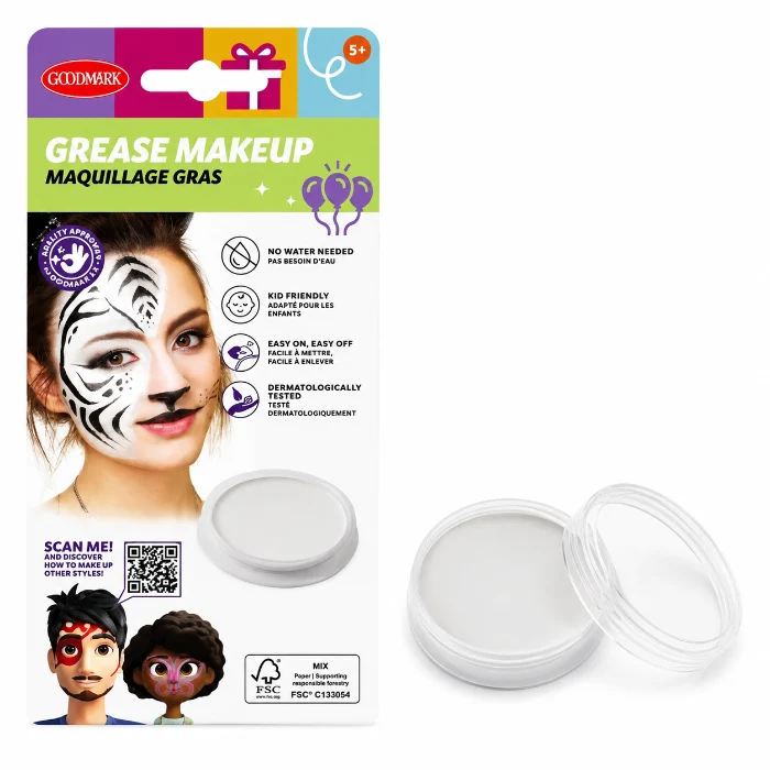 Make-up wit oliebasis 14 gram