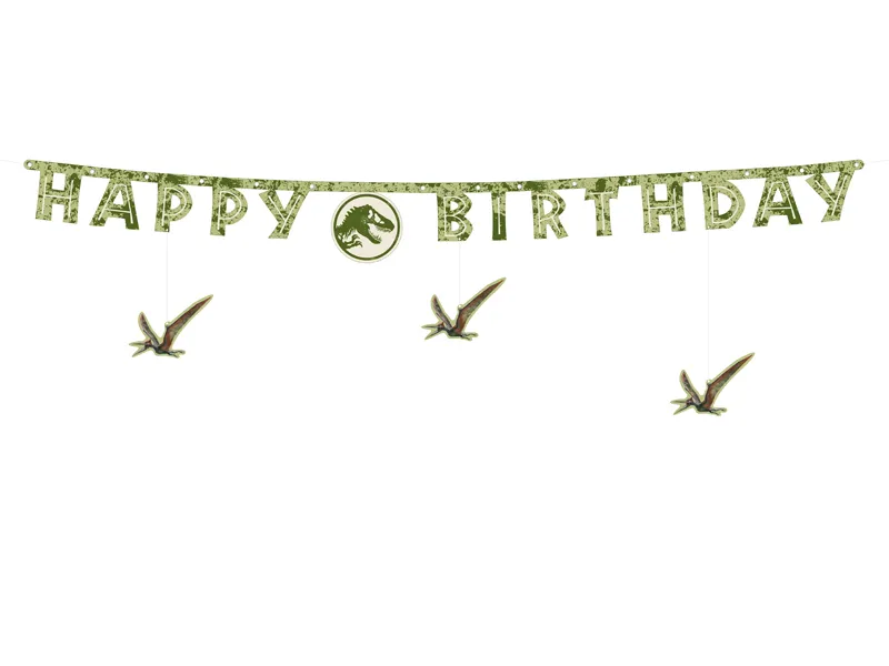Letterslinger 'Happy Birthday' Jurassic World